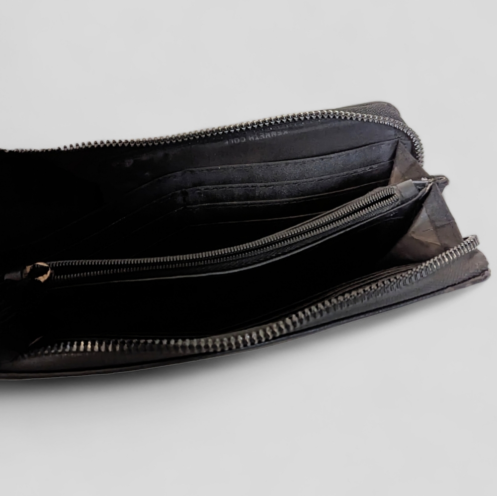 💰4/$20  Kenneth Cole Reaction Wallet in Black - Picture 5 of 10